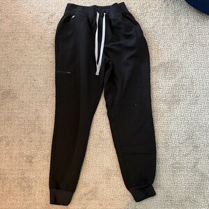 Figs Black Jogger scrubs pants